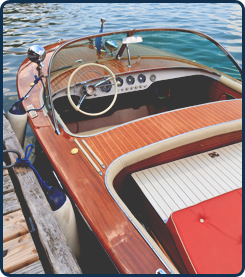 Wooden Motor Boat